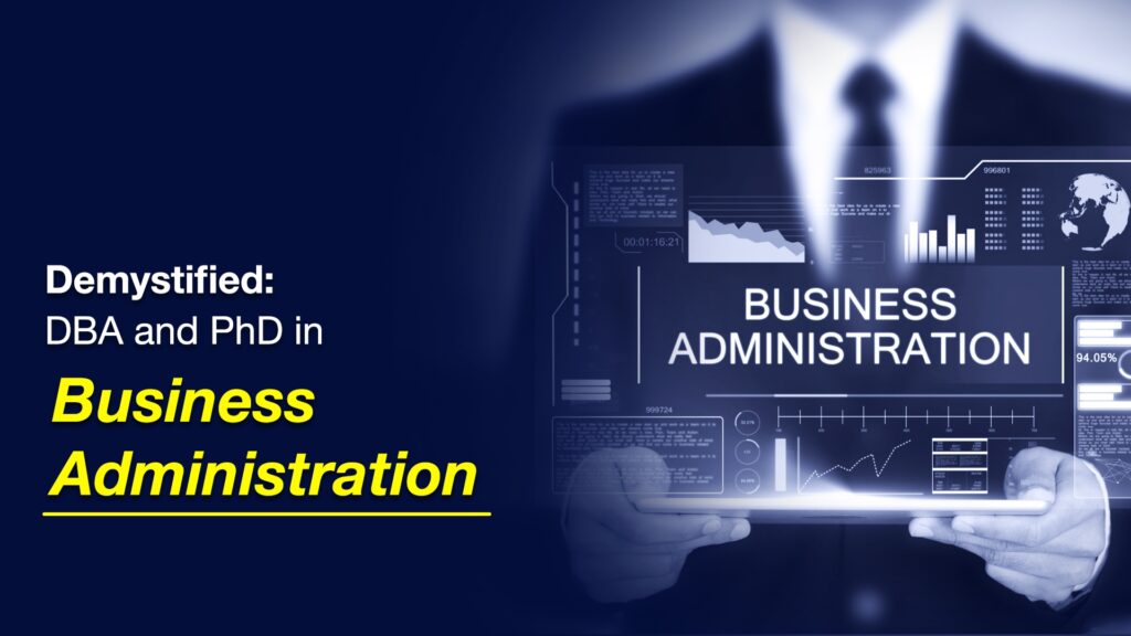 Eligibility criteria for DBA program