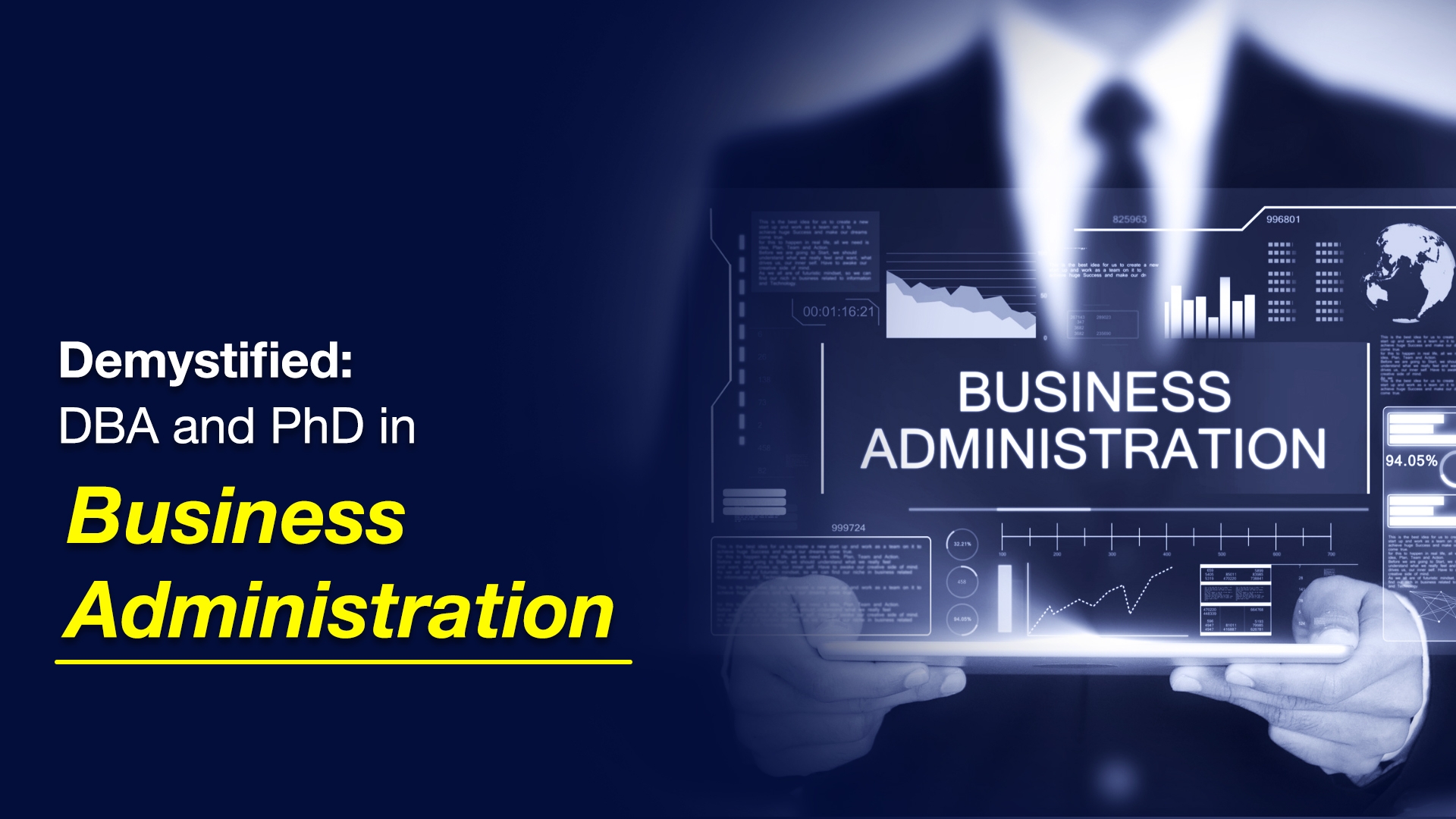 Eligibility criteria for DBA program