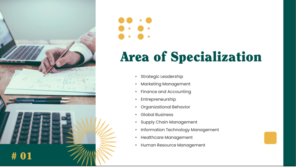 Internationally recognized DBA degree